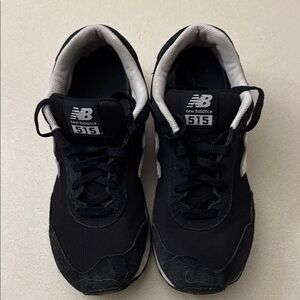 New Balance 515 Men's Black and White Sneakers